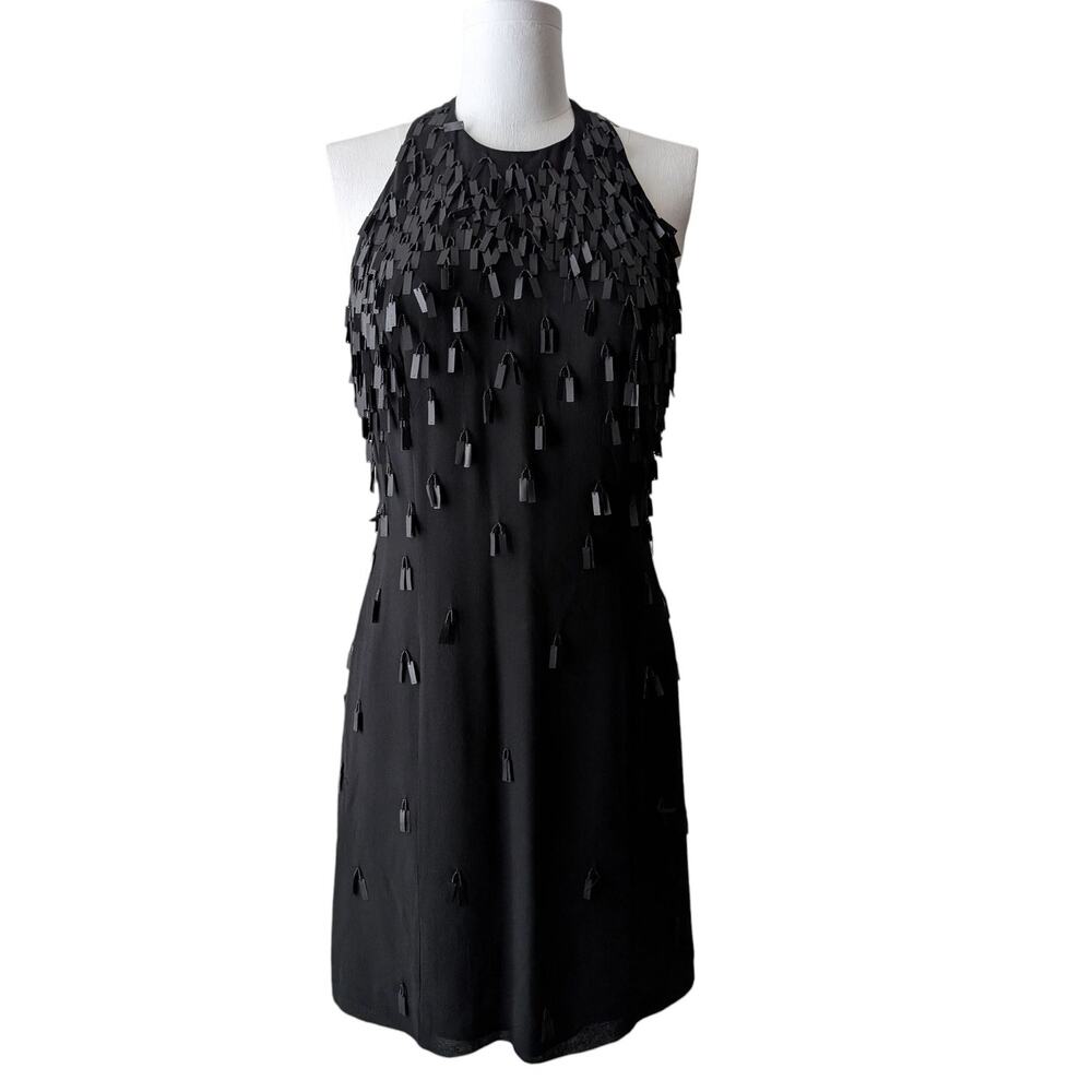 Vintage Sue Wong Nocturne Embellished Silk Dress